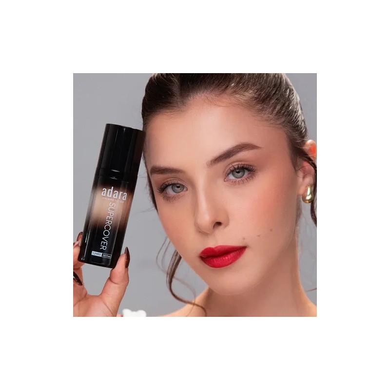 Base De Maquillaje Super Cover Adara Efecto Filtro