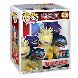 Funko POP! Super Animation: Yu-Gi-Oh! Five-Headed Dragon Vinyl Figure 2022 Fall Convention Exclusive, 1230