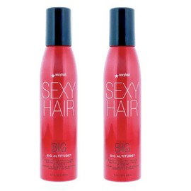 Sexy Hair, Big Altitude Bodifying Blow Dry Mousse, 6.8 oz (2Pack )