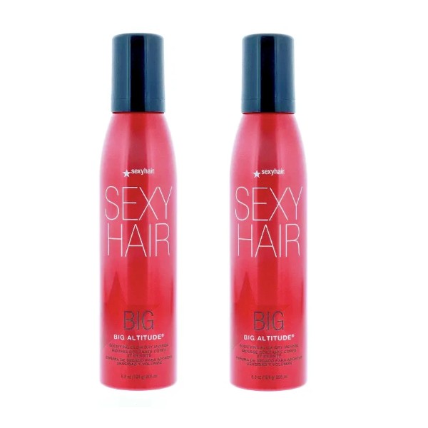 Sexy Hair, Big Altitude Bodifying Blow Dry Mousse, 6.8 oz