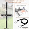SDSNTE Backpack Blower Rack with Lock for Trailer – Heavy-Duty