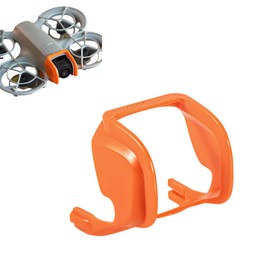 Drone Lens Bumper Guard for DJI Neo, Snap On Gimbal Bumper Guard, ABS Camera Lens Protector Guard Bar for DJI Neo Accessories (Orange)