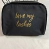 Lancôme NEW LANCOME LIVE,LOVE, LASHES BLACK COSMETIC BAG