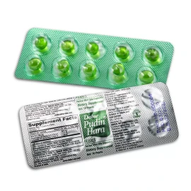 Dabur Pudin Hara Pearls - 10 Strips