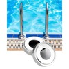 Pool Ladder Escutcheon Plates, Cover Plates & Trim Rings for