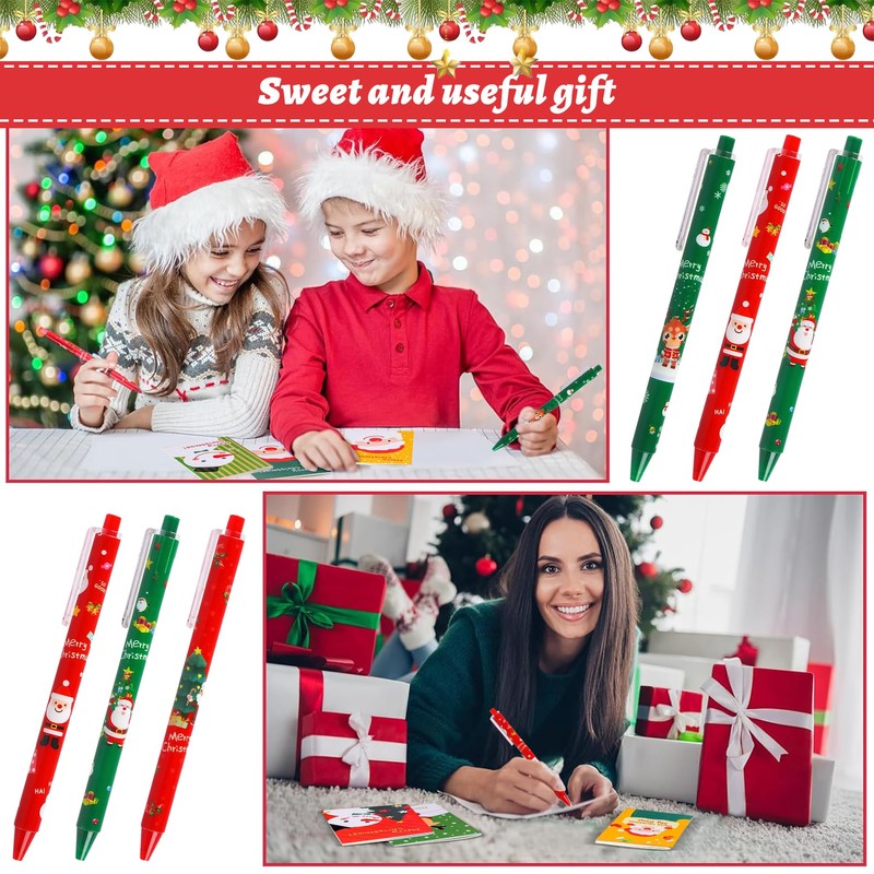 Sticky Notes Christmas, Christmas Ballpoint Pen