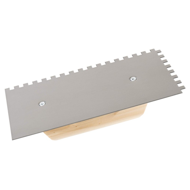 Crenellated Notched Trowel