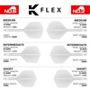 TARGET Darts K Flex Integrated Dart Flights And Shafts, No.2