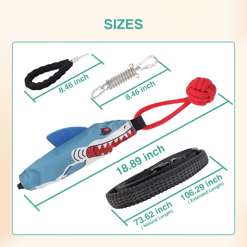 Multi Dog Tug of War Toy Interactive Rope Toy for