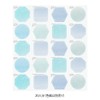 Midori 82648006 Colored Paper Seal, Translucent, Navy Blue