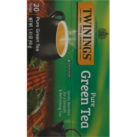 Twinings Tea Green Original 20 bag (Pack of 6)