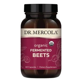 Dr. Mercola Remolacha Fermentada Orgánica 60 Cápsulas Suplemento Deportivo