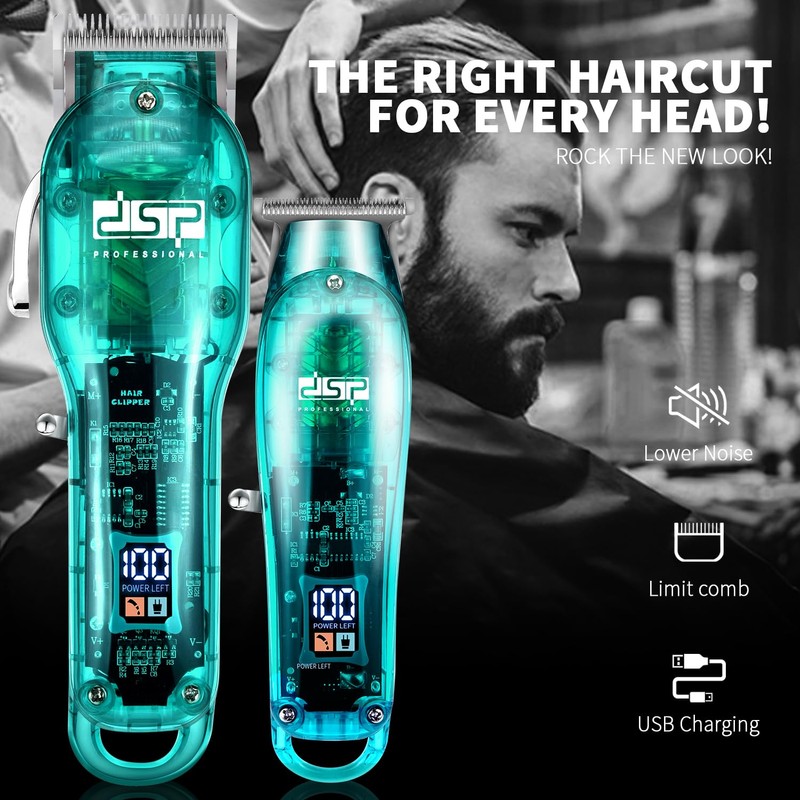 DSP® Hair Clipper, Trimmer Kit for Men Professional Barber Set