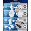 Letaclanic Light Socket to Plug Adapter, 2-Pack Pull Chain 2/3