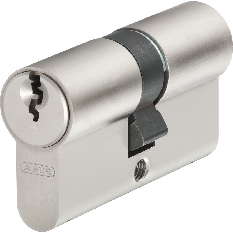 ABUS E30NP Profile Cylinder Lock , silver, 18313