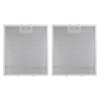 2-Pack Cooker Hood Filter Set – Universal 5-Layer Aluminum Extractor