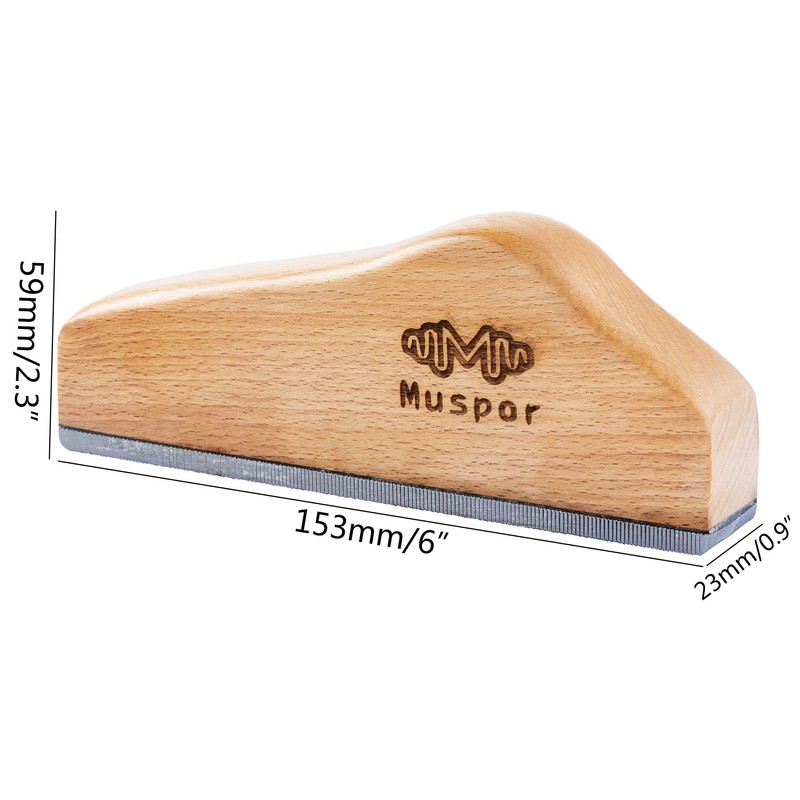 RuiJOTWAT 6-Inch Guitar Fret Leveling File Luthier Repair Tool