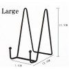 VIEAURA Plate Stand, Set of 4, Plate Stand, Frame Stand,