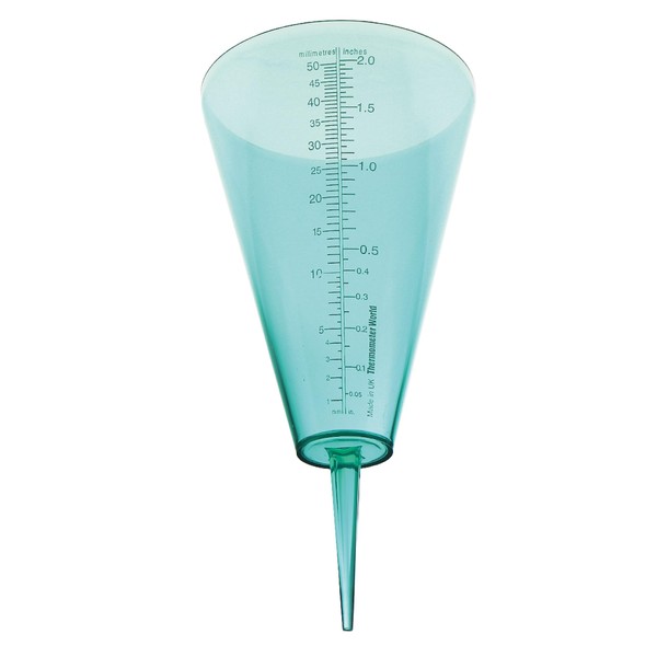 Rain Gauge To Monitor Rainfall Levels With Easy Read Scale