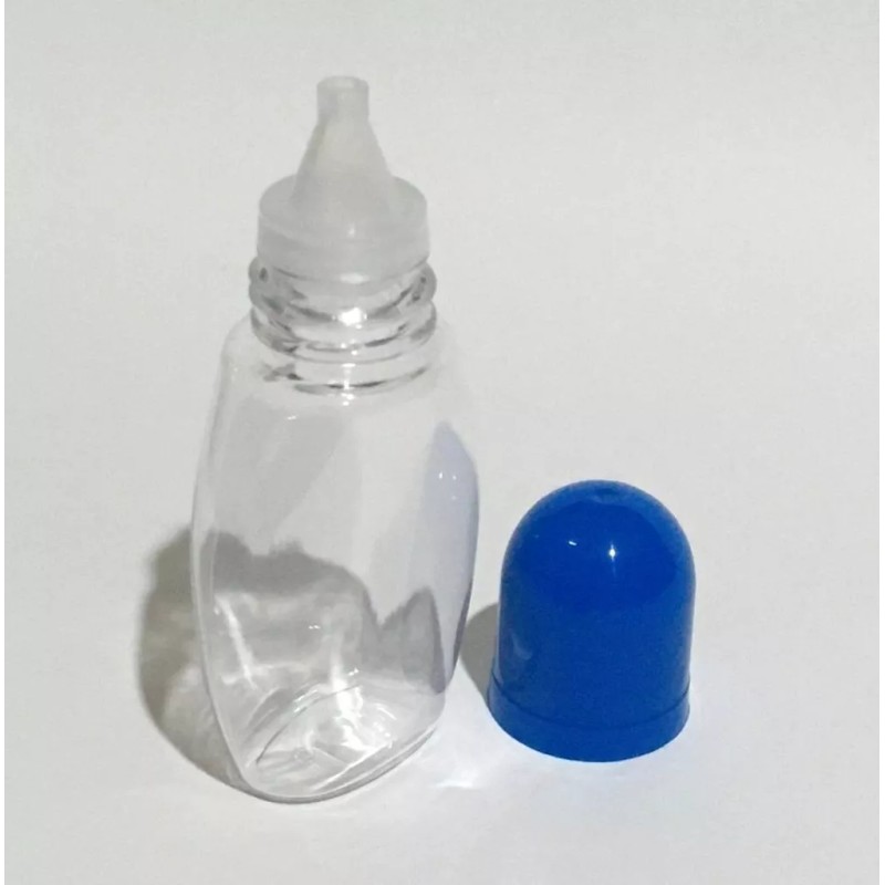 EV Gotero 15 Ml Con Inserto Perforado Y Tapa Azul