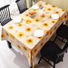 Yafe Heavy Duty Vinyl Tablecloth with Flannel Backing Waterproof Oil-Proof