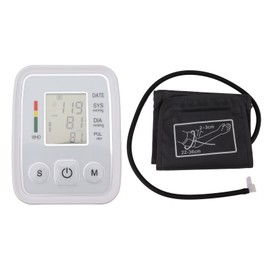 Upper Arm Blood Pressure Monitor with Wide Range Cuff Blood Pressure Machine with Large Digital Display English Voice Broadcast