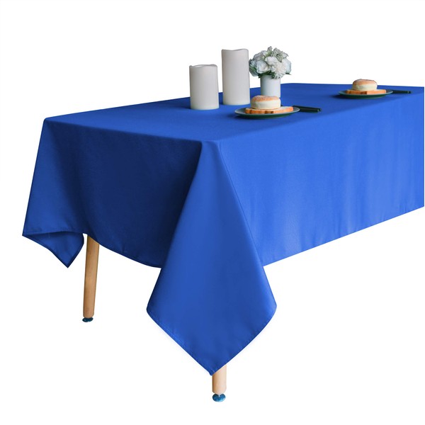 Obstal 210GSM Rectangle Table Cloth, Water Resistance Microfiber Tablecloth, Decorative