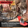 Aimlentool Drill Bit Set 29pcs High Speed Steel Carbide Drill