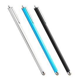 Mindu Tablet Pen for All Tablets - Set of 3 Stylus Pens for Tablets & Smartphones - Stylus Touchscreen Pen - Universal, Highly Sensitive Touch Pen Compatible with Smartphone & Tablet