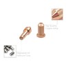 Upgraded Plasma Cutting 40A Tips &Electrodes 770797&770791/249926 & 249928 O-Rings