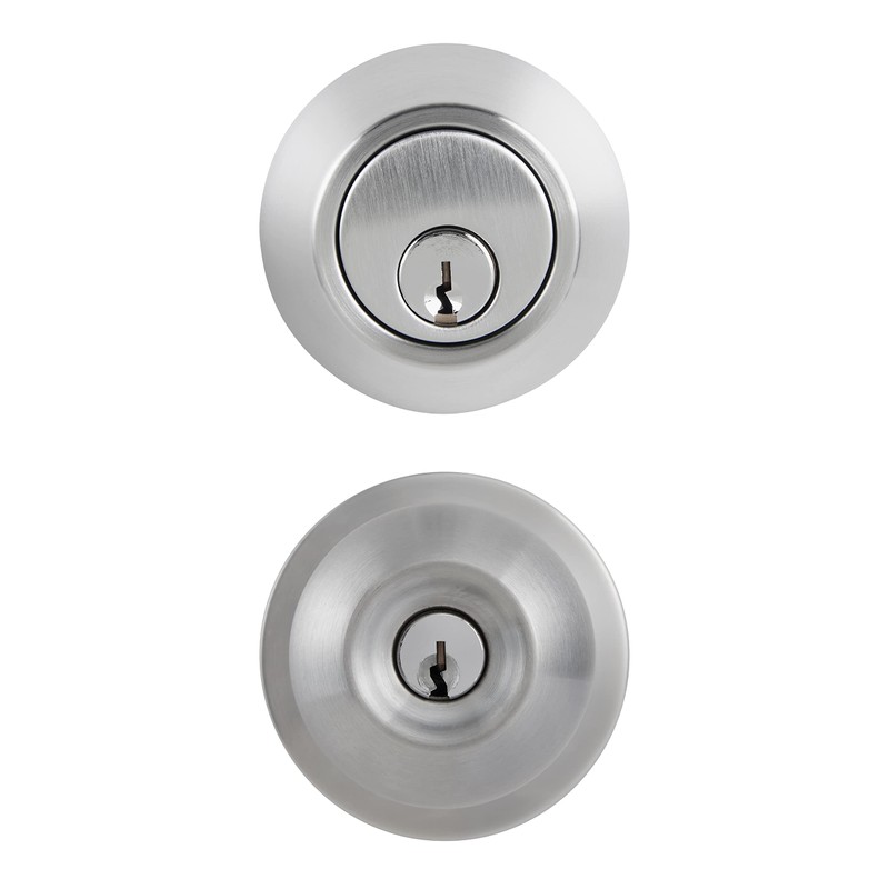 BRINKS Commercial - Keyed Entry Door Knob with Deadbolt Set,