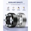 WHEELTECH 4x4 to 4x156 Wheel Adapters 1 inch Thick Hub