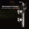 High Transparent Crystal Glass Aquarium Bubble Counter Screw Fish Tank