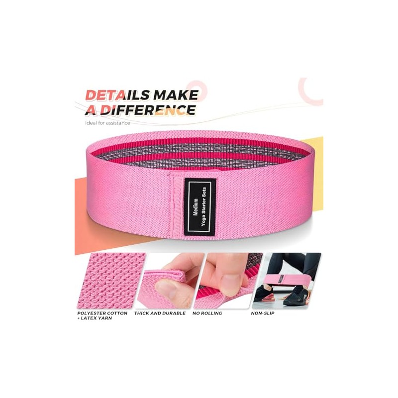 Bandas de resistencia, bandas de entrenamiento de ejercicio para mujeres