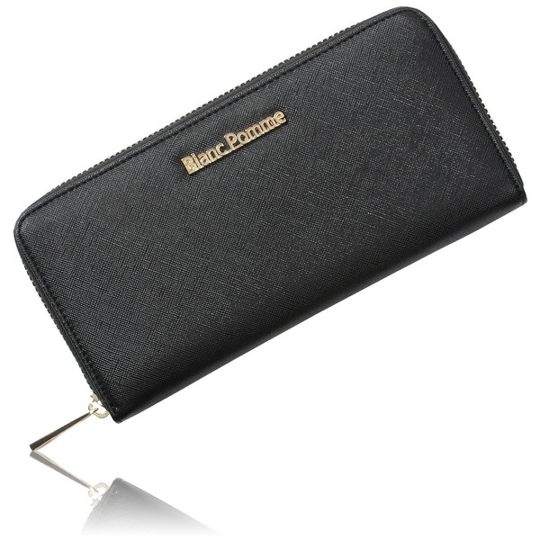 BP-1001 Women's Long Wallet, Zip-Around, Clutch
