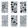56Pieces Wood Burning Tips Number Symbol Wood Burning Tip Set