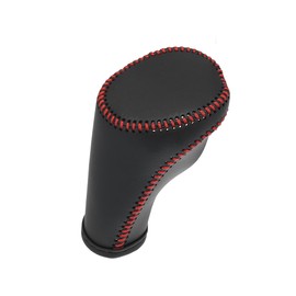 X AUTOHAUX Car Automatic Gear Shift Knob Cover Protector with Red Thread for Chevy Equinox 2018-2021 for Chevy Malibu 2016-2020