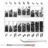 630 Pcs Tiny Micro Repair Screw Kit Eyeglass Sunglass Repair