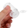 Bestyash Botella Polvo Suelto Tapa Flip Orificio Abierto Contenedor Base