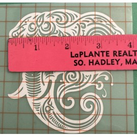 Jenny’s gifts Artistic Elephant Vinyl Decal/Bumper Sticker