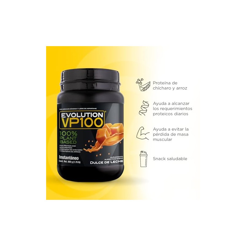 Evolution VP100 Proteína Vegana de Chícharo y Arroz