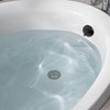 Trip Lever Bathtub Drain Kit with Strainer - No putty