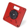 Router Table Insert Plate Aluminum Alloy Compatible with Makita Routers