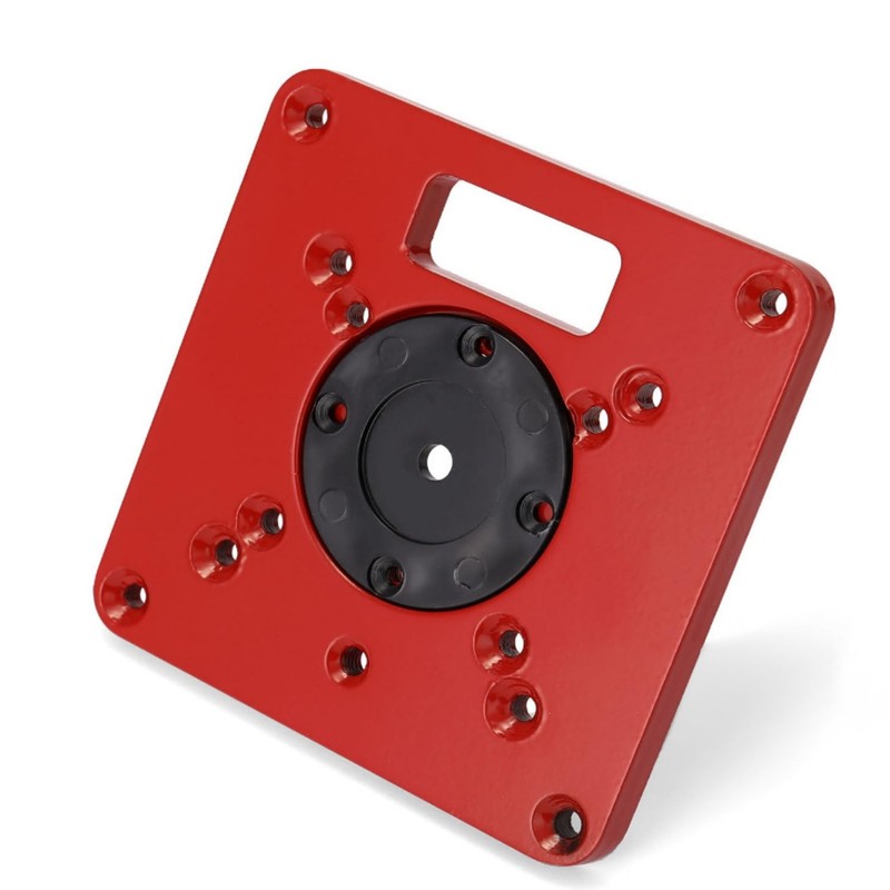 Router Table Insert Plate Aluminum Alloy Compatible with Makita Routers