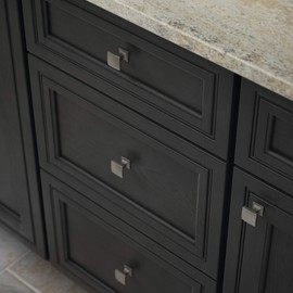 Franklin Brass Lombard Cabinet Knob, Heirloom Silver, 1 in/1 Piece Drawer Knob, 1 Pack, P41758K-904-C