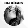 Manicare Luxury Shower cap Blue, One size waterproof bath Hat