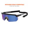 Ergodyne Skullerz AEGIR Anti Scratch Safety Sunglasses, Anti-Fog, ANSI z87.1