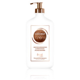 2 Piece Set Coconut Krem Hydration Bundle by Devoted Creations - Moisturizer + Body Wash Duo