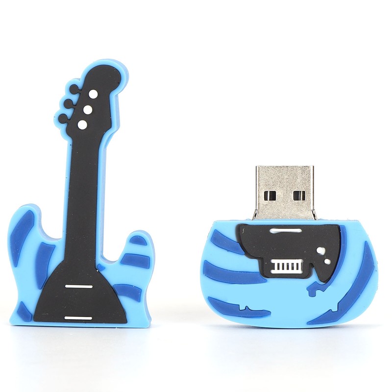 USB Flash Drive Guitar Shape High Speed Bulk Memory Drives
