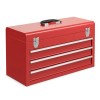 Portable 3-Drawer Garage Mechanic Tool Cabinet Boxcolor: Red Color